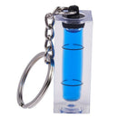 Mini Spirit Level DIY Gadgets Keyring Keychain Tool keychain spirit level c G3C3