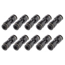 10pcs Tube OD 6mm Pneumatic Straight Push Connector Air Line Quick Fitting â„–#