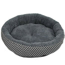 Cushion warm couch bed for pet puppy dog cat in winter-Grey S