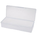 Clear Plastic Storage Box Jewelry'Craft Nail Beads Container Organizer Case T Gw
