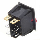 Red Light Illuminated 6 Pin Dual SPST ON/OFF Boat Rocker Switch AC 15A/250V N2A3