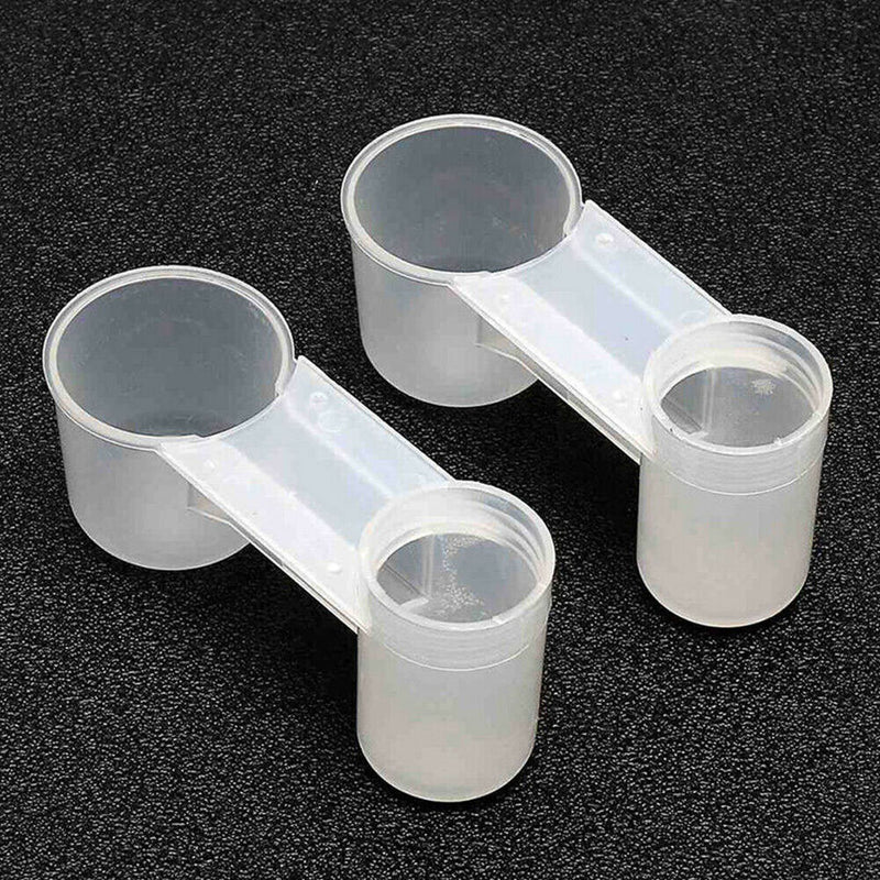 Practical Water Drinker Plastic Cup Feeder Drinking Bowl for Bird Pigeons Parrot