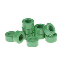 10x Inductor Coils Green Toroid Ferrite Cores Anti-interference 10mm*6mm*5mm MO