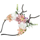 Christmas Antlers Flower Head Bands Children's Headwear Mori Girl Hair Deco