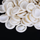 100X rubber latex finger cots eyebrow extension gloves eyelash extension too Pg