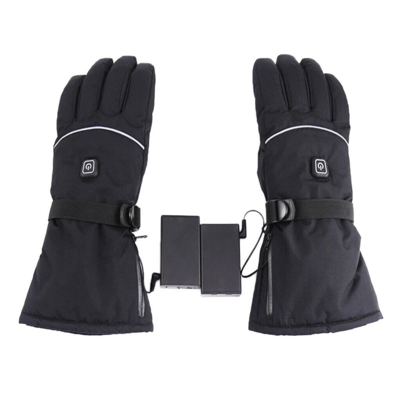 Electric Heated Gloves Winter Thermal Hand Warmer Outdoor Fishing Hiking Camping