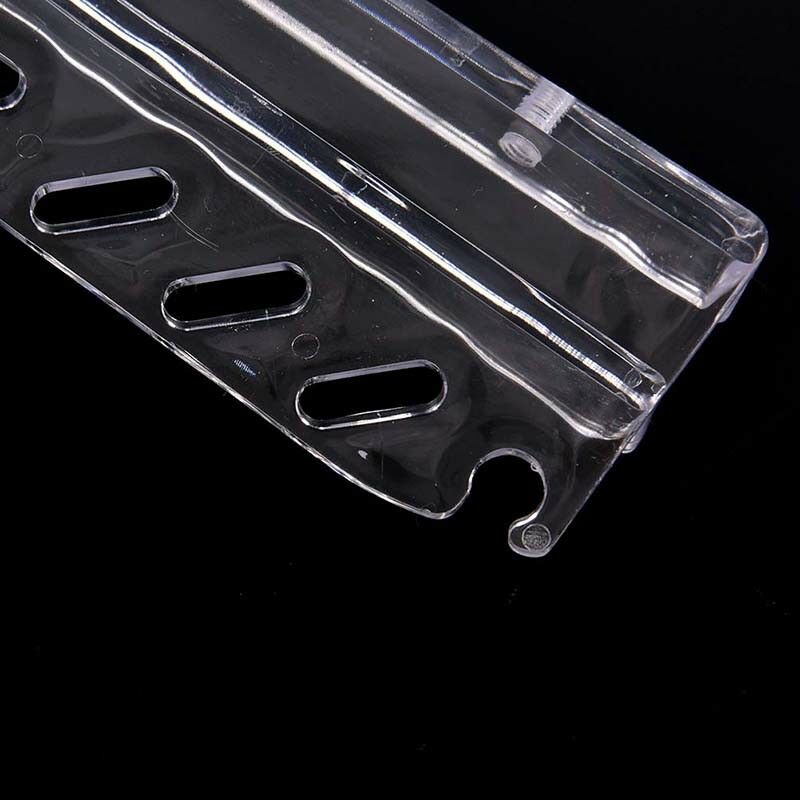 Acrylic water plant tool maintenance side holder aquarium tank tweezer scissorOZ