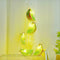 1.5m 96LED Lamp String Kiwi Fruit Shape Copper Battery Wedding Party Decor #gib