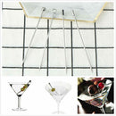 4 Kinds Stainless Steel Cocktail Wine Needle Fruit Toothpick Fork Kitchen ToolME