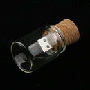 32GB USB Flash Drive U Disk Data Storage Creative Glass Bottle