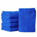 Soft Blue Microfiber Cleaning Towel Car Auto Wash Dry Clean Cloth 23"x 63"i New