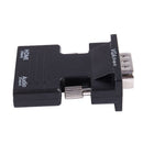 1080P HDMI Female to VGA Male with Audio Output Cable Converter Adapter