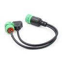 16Pin Male To Female J1939 9 Pin Deutsch Truck Adapter 9 Pin To OBD2 Interf