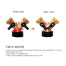 2 Way Y Shape Pipe Connector, ID 19MM Complete Copper Valve Garden Hose Spl W8C2