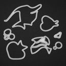 7pcs Fish DIY Embossing Metal Cutting Dies Stencils for Scrapbooking Mold
