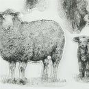 Animals Pig Cow Sheep Clear Stamps Scrapbooking Card Making Photo Album Decor JR