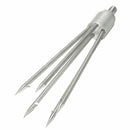 5-Prong Fishing Fish Frog Eel Salmon Barbed Stainless Spear Gig M8 Long Nut