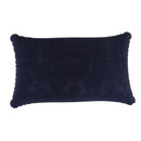 2PCS INFLATABLE SEAT CUSHION TRAVEL PILLOW SLEEP SLEEPING HEAD SUPPORT in C K4W2