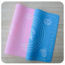 26cm x 29cm Silicone Rolling Mat for Fondant Clay Pastry Icing Dough (Rando