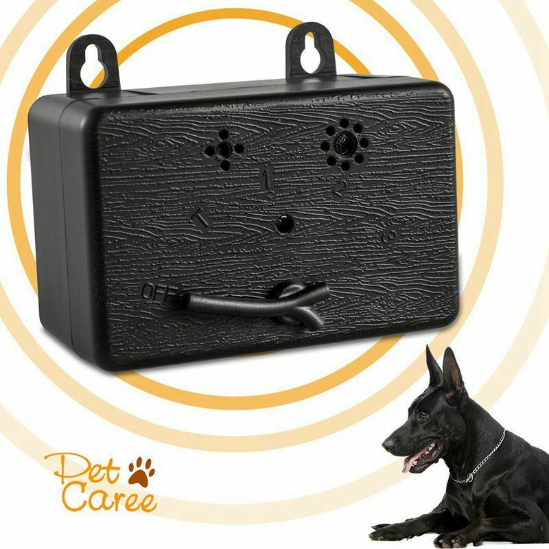 Mini Outdoor Anti Barking Device Ultrasonic Dog Bark Control Sonic Bark Det