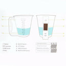 1X(Measuring Cup Kitchen Scales Digital Beaker Libra Electronic Tool Scale
