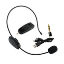 Head Headset Mic Headworn Microphone Wireless Mic System for Teaching Speech