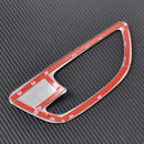 Chrome Interior Door Handle Bowl Cover Trim Frame Molding fit for BMW 5 F10 F18