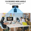 1080P Full HD USB Webcam w/ Microphone for Desktop PC/Laptop Video Calling
