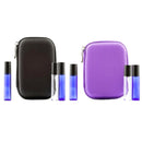 10Ml 10 Roller Bottles Essential Oil Glass Case Empty Carry Holder Storage Bag Z
