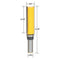 1/2'' Shank Durable Carbide Flush Template Router Bit Wood