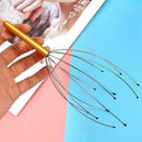 Stainless Steel Octopus Head Massager Scratching Head Scratcher U6E9