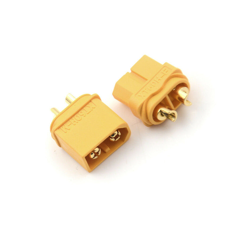 2PCS Amass XT60+ Plug Connector With Sheath Housing 1 Male 1 Female MMO