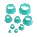 Rubber Buchner Funnel Flask Tapered Filter Adapter Cone&Buchner Funnel 80mm