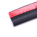 4M Z-Shape Car Door Rubber Weather Seal Strip EPDM Noise Insulation Weatherstrip