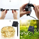 Solar LED Lawn Lamp Outdoor waterproof Copper Wire Fairy String Light for G U8M3