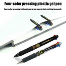 0.7mm Multicolor Press Ballpoint Pen School Office Supplies X3K8