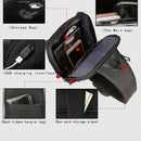 Kingsons Chest Bag Men's Crossbody Bag Small For Men For Single Shoulder St T8E6