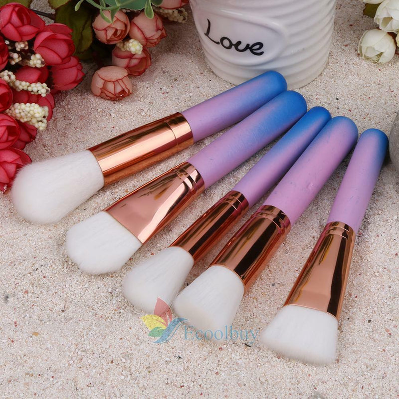 15 Pcs Pro Makeup Brushes Set Kit Cosmetic Powder Foundation Eyeshadow Lip Brush