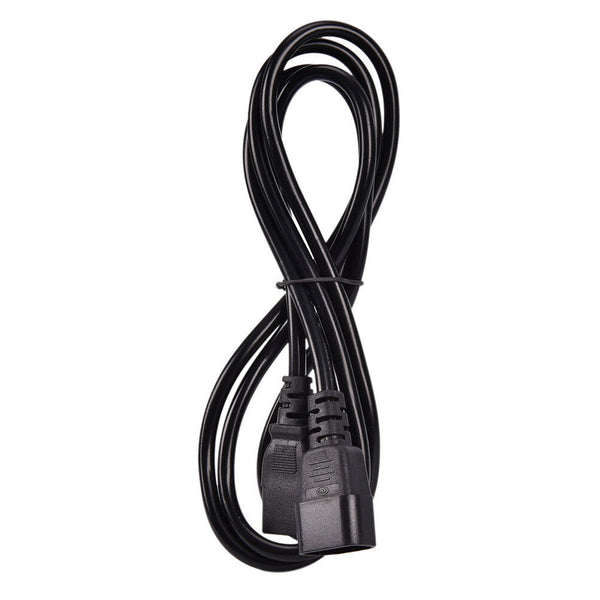 1.8m Power Extension Cable IEC Kettle Male to Female UPS Lead C13 - C14 Z