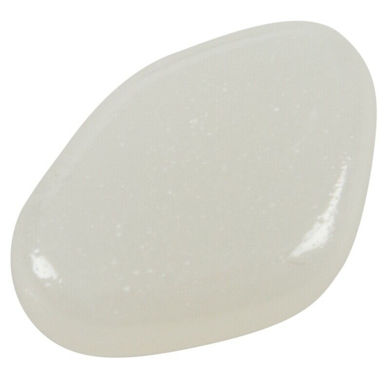 Glow In The Dark Stones, 100Pcs White
