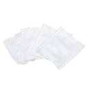 100 Pcs White Rectangle Facial Clean Bag Type Cotton Pads T2I7