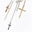 Metal Cross Long Tassel Non-pierced Ear Cuff Earring Women Hot