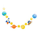 Paper Planet Banner Kid Birthday Party Baby Shower Summer Party Decoration
