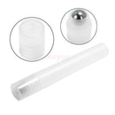 10x 10ml Empty Plastic Roll on Bottle Perfume Essential Oil Roller Ball