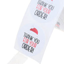 Round Paper Adhesive Stickers Thank You Stickers Baking Seal Label StickersSEAU