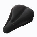 Black Cycling Bike Bicycle Silicone Soft Saddle Cushion Seat Pad Cover D9I6