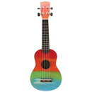 Ukulele Hand-Painted Combo 21 Ukulele Black Soprano 4 Strings Uke Bass Stri