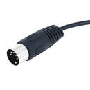 Stereo Audio Extension Cable MIDI 5-Pin Monoprice 6.35mm 1/4 Inch Female TRSFT