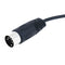 Stereo Audio Extension Cable MIDI 5-Pin Monoprice 6.35mm 1/4 Inch Female TRSFT
