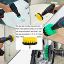 2pcs Drill Brush, 4 Inch Drill Brush Bathroom Scrubber, Drill Brush Attachm